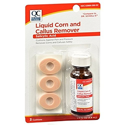 Quality Choice Liquid Corn and Callus Remover 0.33oz Each