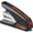 Black, variant on Effortless Stapler for Desk, 50 Sheet Capacity, Low Force, Built-in Staple Remover, One Finger Touch Stapling Desktop Stapler, Portable & Space Save Size, Good for Home & Office ES10(Blue)