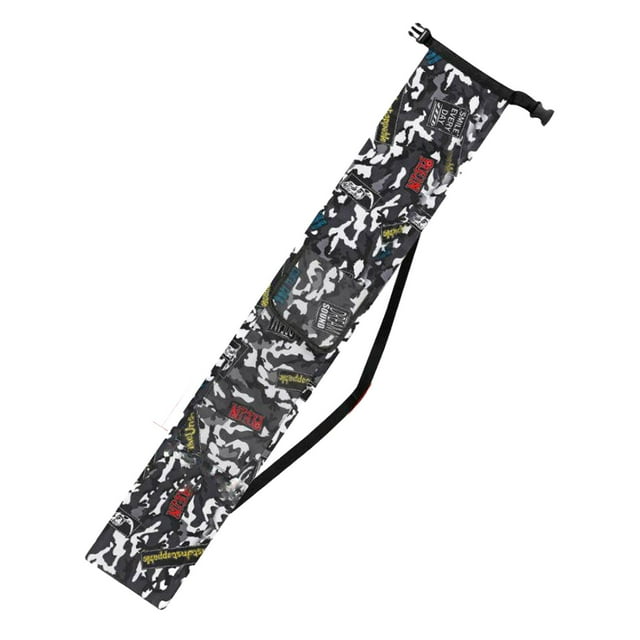 Almencla Sac pour Canne à Pêche Sac à Outils de Pêche Portable pour Voyage Randonnée Extérieur Longueur 1.4m 1 Poche