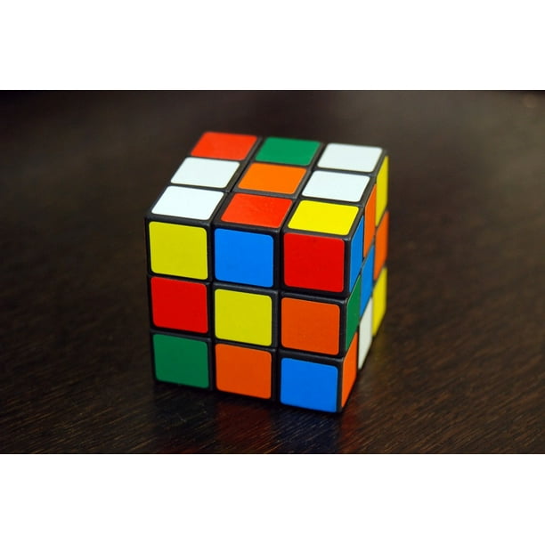 rubik's cube photo frame