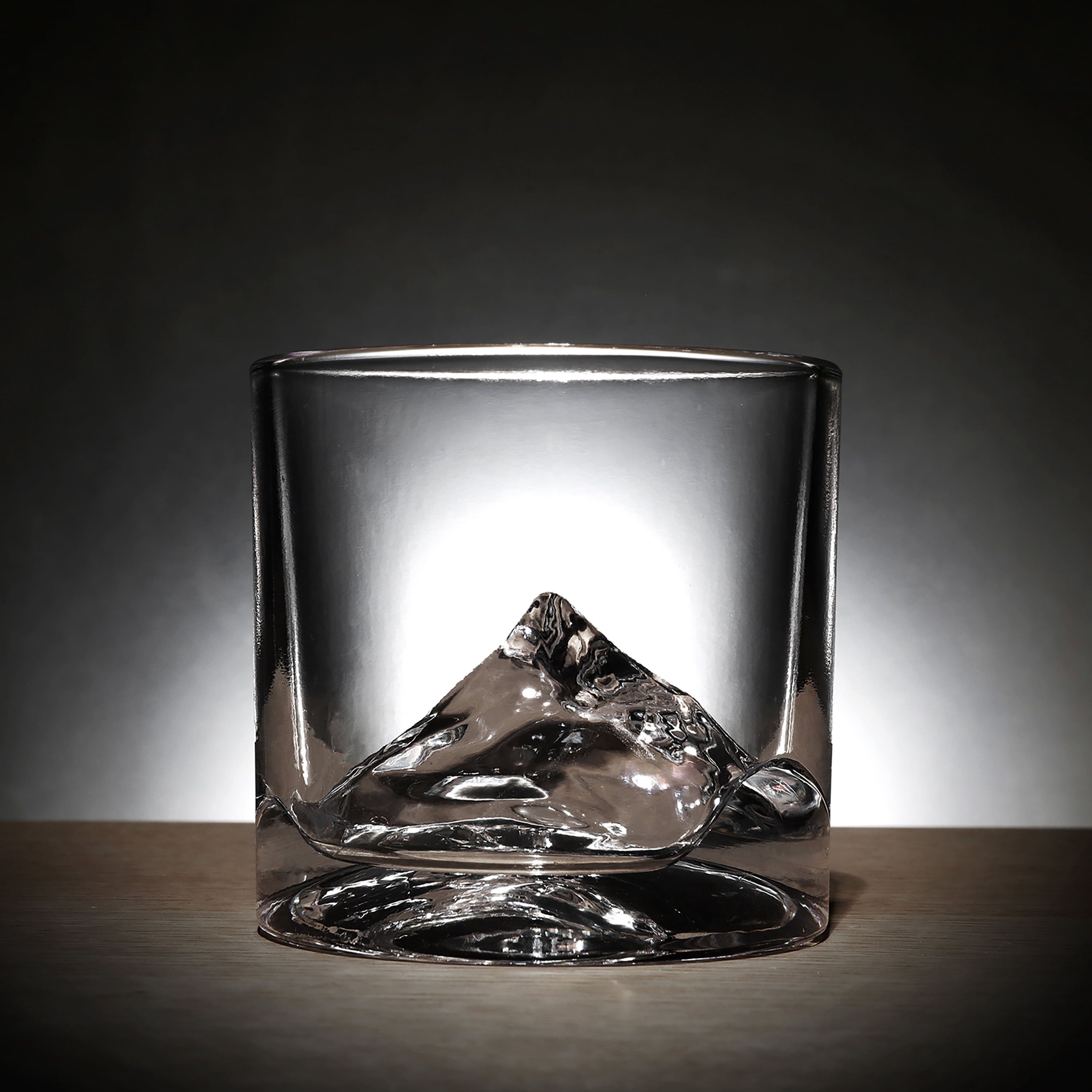 LIITON Mount Everest Whiskey Glasses, Set of 4