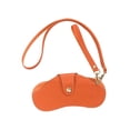 thumbnail image 2 of Estuche para gafas de sol Bolsa para anteojos con correa para la muñeca Correa para el cuello Botón a presión portátil Estuche para gafas Estuche para Naranja Fernando Estuche para anteojos, 2 of 8
