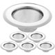 thumbnail image 1 of 6 filtros antibloqueo para canal de agua de cocina, práctico escurridor de acero inoxidable., 1 of 5