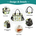 thumbnail image 3 of FORMRS Insulated Lunch Bag Unisex Large Capacity with Shoulder Strap, Avocado, 3 of 6
