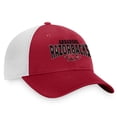 thumbnail image 3 of Men's Top of the World Cardinal Arkansas Razorbacks Breakout Trucker Snapback Hat, 3 of 4