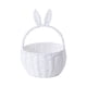 thumbnail image 3 of Cesta de almacenamiento tejida, cesta de comestibles, contenedor, cesta decorativa, cesta bonita hecha a mano Blanco, 3 of 9