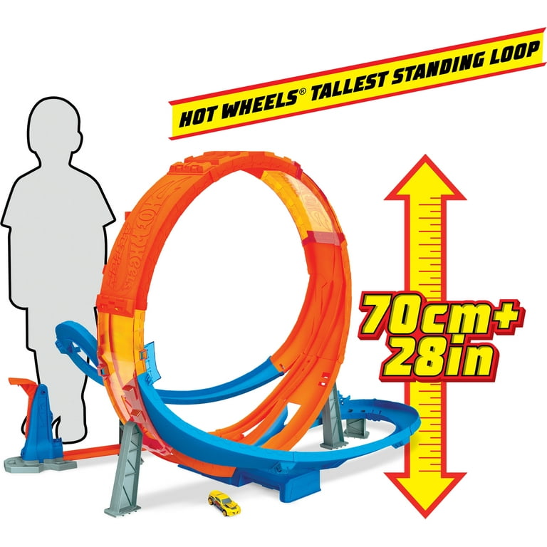 Hot wheels track loop set new arrivals