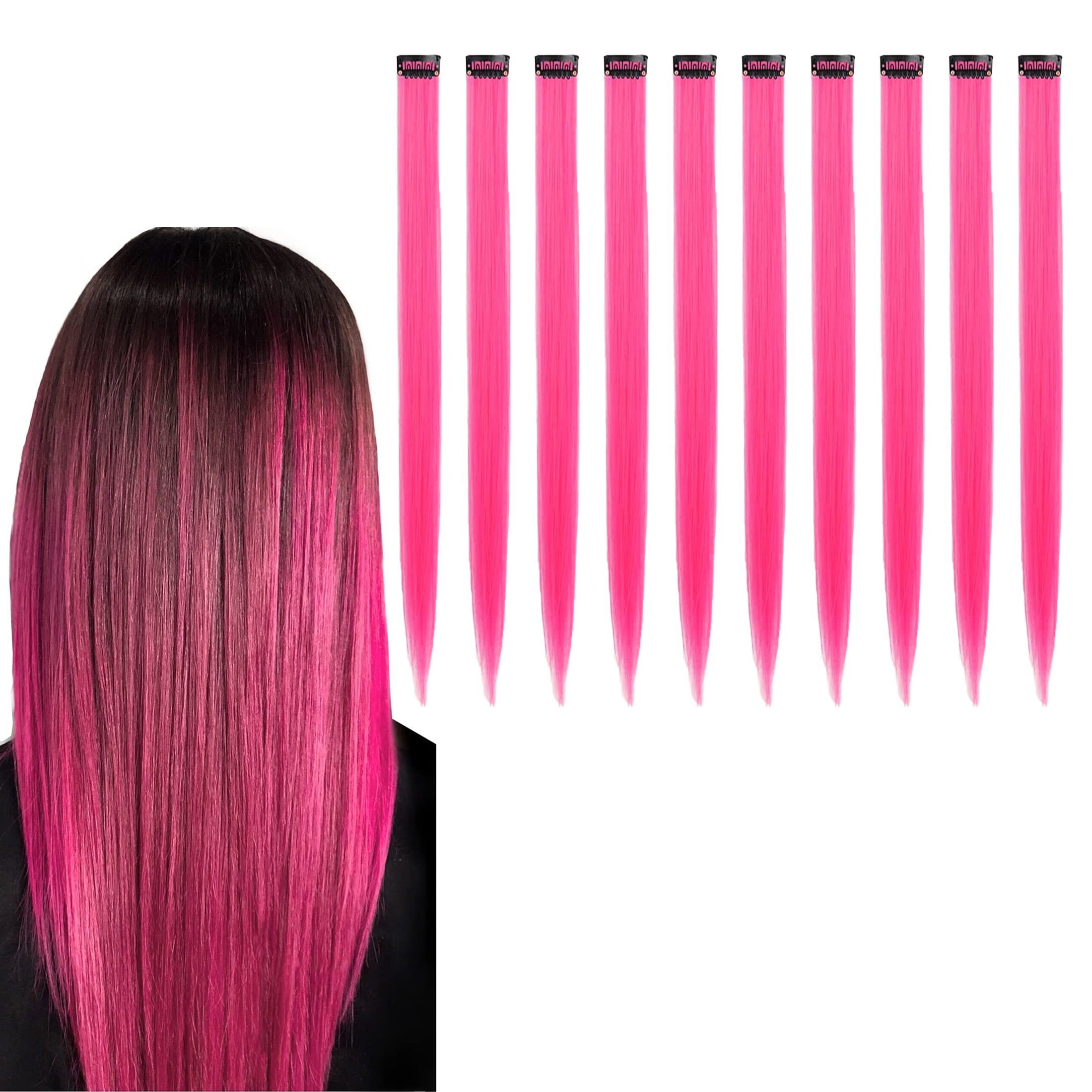 High Pigtail Hair Extension (pink) - Roblox