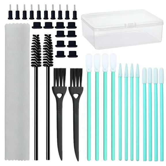GJX Phone Charging Port Cleaning Kit, USB C Plug Set and Headphone Jack Cleaner, USB Charging Port Dust Port Covers, 56X Phone Cleaning Kit for Electronics
