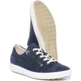 thumbnail image 5 of ECCO Women's Soft 7 Zip Sneaker Night Sky Nubuck - 430853-02303, 5 of 6