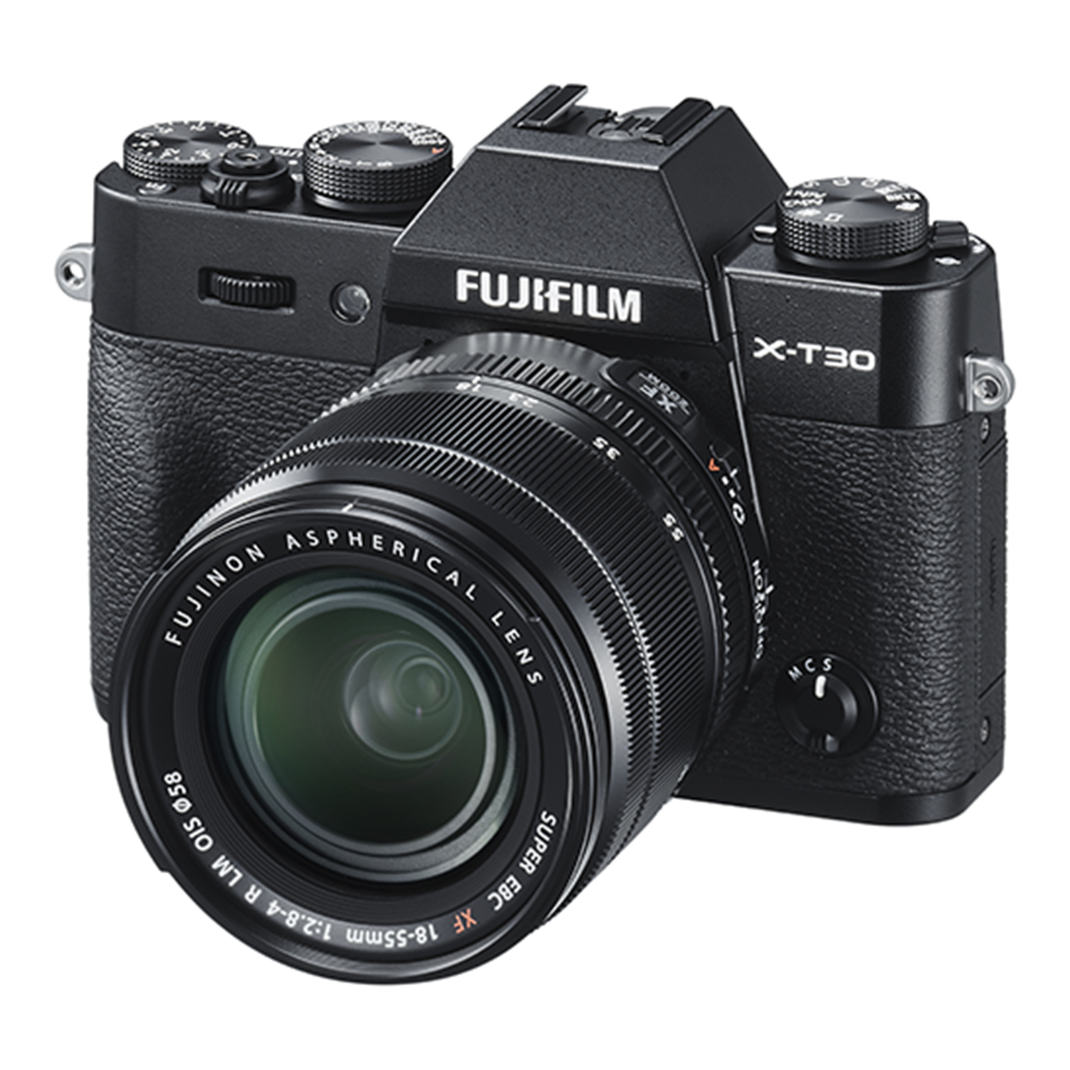 Fujifilm X-T30 Wi-Fi Digital Camera + 18-55mm XF Lens (Black) - image 3 of 10