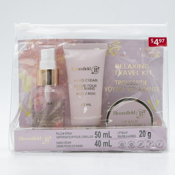 Bloomfield Relaxing Body Care Travel Kit, Adult