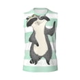 thumbnail image 6 of Picia Cute Raccoon mens Cotton Tank Undershirts , Moisture-wicking Ribbed Tanks, Lightweight Cotton Tank Undershirts-Medium, 6 of 8