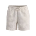 thumbnail image 3 of No Boundaries Men's & Big Men's Waffle Textured Pull On 6" Shorts, Sizes XS-5XL, 3 of 5
