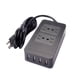 thumbnail image 1 of Enchufe de EE. UU. Adaptador de enchufe de regleta inteligente 4 salidas 4 puertos USB Protector contra sobretensiones Estación de carga del cable del cargador 110-250V Sweethay DZ3470-00B, 1 of 2
