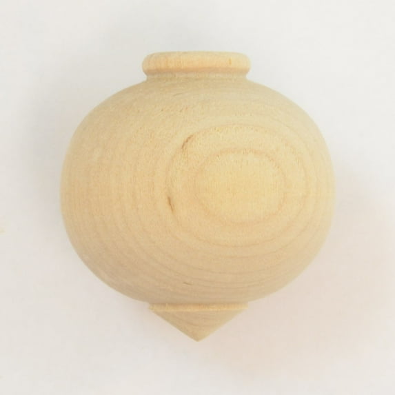 Wood Christmas Ornament 1.719 inch x 1.685 inch/ Package of 10