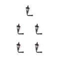 thumbnail image 2 of Yuarrent Luces de pared Modelo a escala LED Farola de metal Escala Material de diseño Lámparas colgantes en miniatura Artesanía 1:87 Luz Type2 NO2, 2 of 6