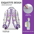 thumbnail image 5 of "Trendy Butterfly Bookbag - Large Capacity Backpack for School & Travel, Laptop Compartment & Padded Straps, Fashionable Gift for Women & Men", 5 of 6