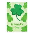 thumbnail image 2 of St. Patrick's Day Garden Flag - 12.6x18.5in Reversible Polyester Irish Festival Decoration with Clover & Welcome Design, Durable Outdoor Flag for Yard, Patio, Porch & Party, Festive Courtyard Decor, 2 of 6