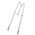 thumbnail image 1 of Unisex Adult Adjustable Stretch Y-back Suspender White, 1 of 8