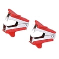 thumbnail image 1 of Unique Bargains Staplers Puller Steel Jaw Office Home Staple Remover Tools, Red 2 Pack, 1 of 5