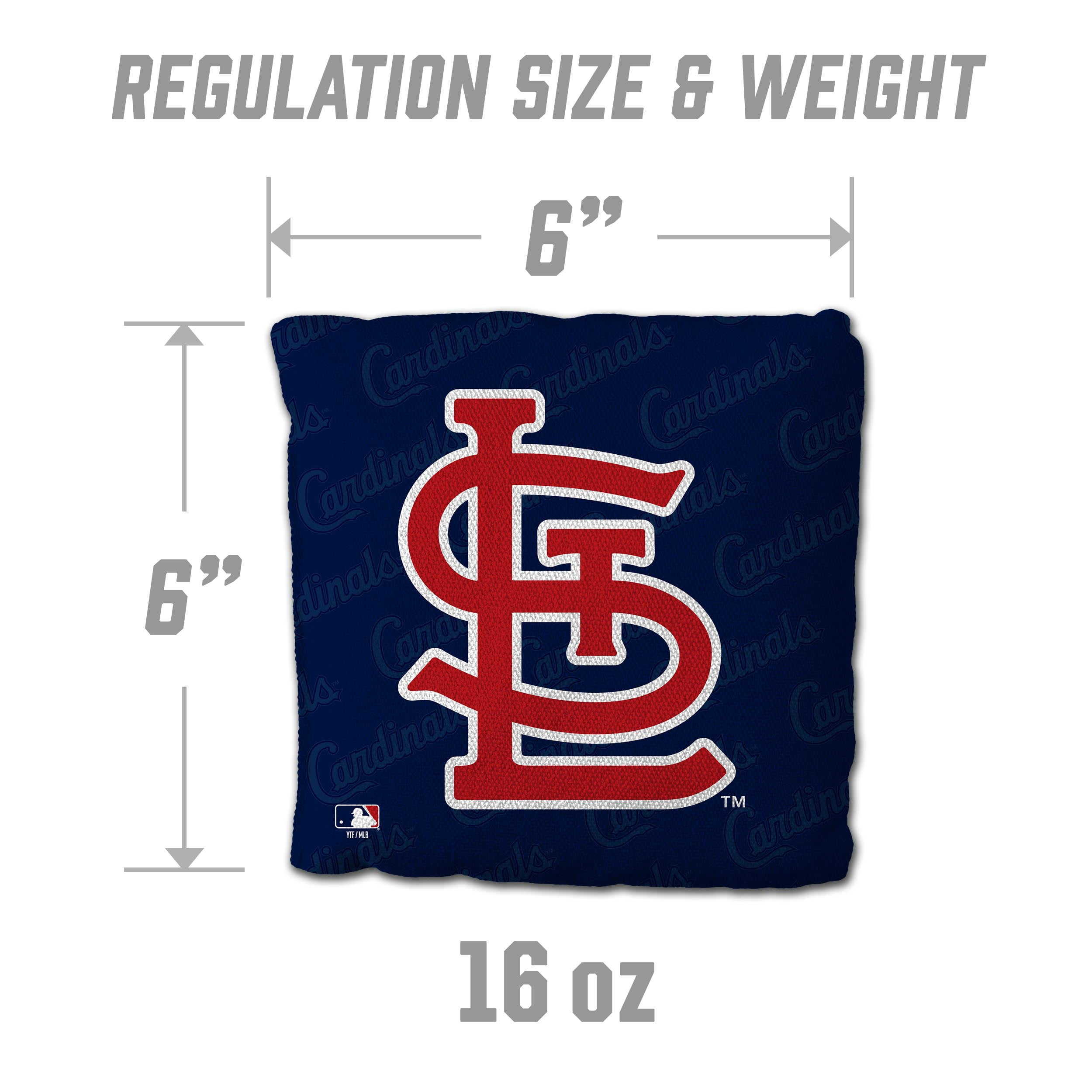 MLB St. Louis Cardinals Cornhole Bags - 4PK - Blue