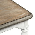 thumbnail image 4 of Pemberly Row Contemporary Magnolia Manor White Dining Bench (RTA), 4 of 6