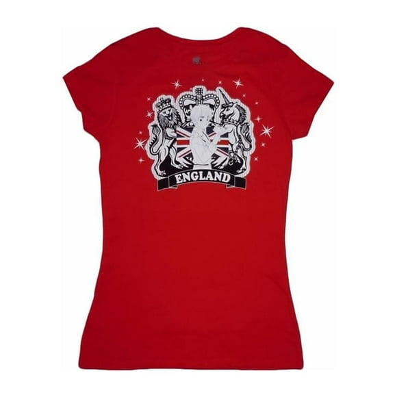Hetalia England Girly Rouge Junior Fit T-Shirt Petit