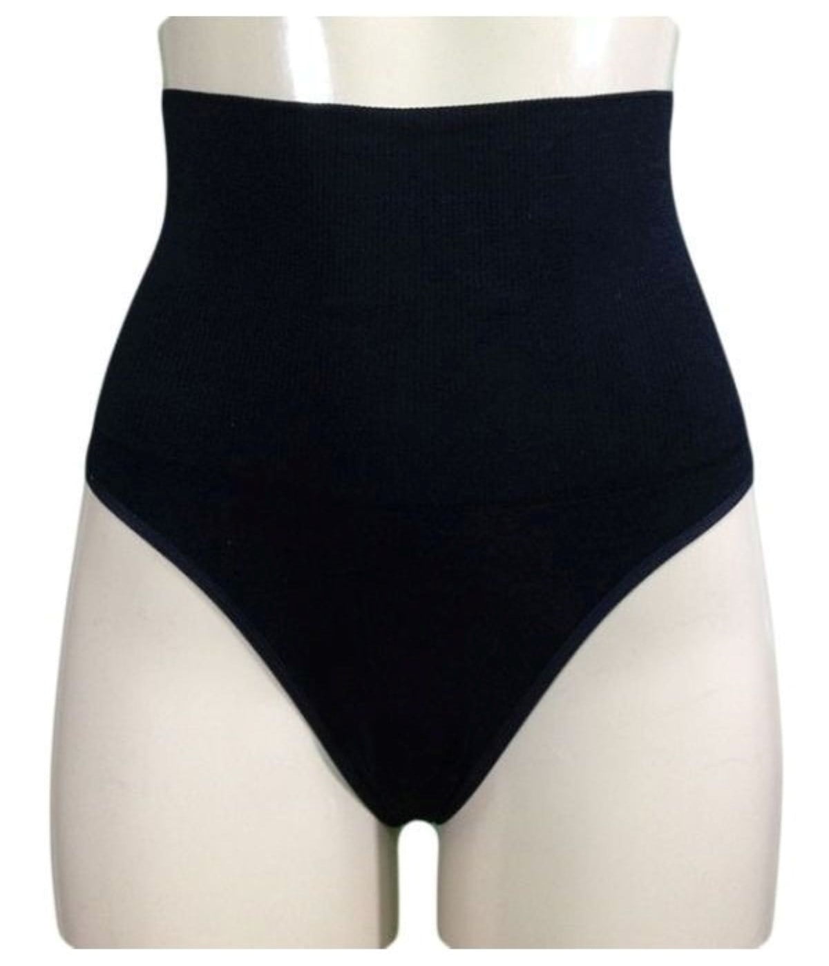 Fermina High Waist Control Top Thong Panties for Women 6 pack Free Size