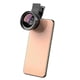 thumbnail image 2 of APEXEL 0.45x Universal Super Wide Angle 12.5x Macro SLR Effect External Camera Phone Lens, 2 of 5