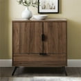 thumbnail image 4 of Pemberly Row 30" 2 Door and 1 Drawer Accent Cabinet in Dark Walnut, 4 of 7
