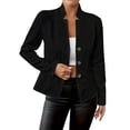 thumbnail image 2 of WCJM White Collared Shirt Womens Women Shirts New Button Patterned Small Suit Jacket for formal Wear During The New School Season, 2 of 7