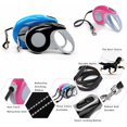 thumbnail image 5 of Retractable dog leash 5M Retractor leash with ergonomic design and retraction Comfortable leash Training leash for dog sizes up to 15 kg Adjustable L, 5 of 5