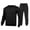 Black%GC%, variant on CONZONE Mens Sweatsuit 2 Piece Sets Casual Men's Jogging Tracksuit Set Solid Color Thick Pullover Sweatshirt Sweatpants Sweat Suit for Men Warm Fall Winter Athletic Track Suit Outfits