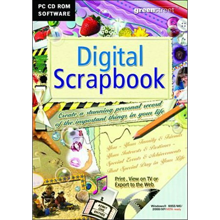 Digital Scrapbook (PC/Mac Disc) (Best Digital Scrapbooking For Mac)