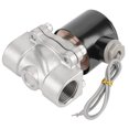 thumbnail image 2 of Daboolka 12V G3/4"Acero inoxidable 304 Válvula solenoide eléctrica normalmente cerrada 2 posiciones 2 vías, 2 of 8