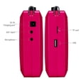thumbnail image 4 of Portable Voice Amplifier Mini Audio Speaker With UHF Wireless Microphone For Teacher ,No Screeching Distortion, 4 of 6