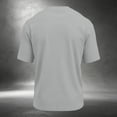 thumbnail image 4 of Never Forget 911 Patriotic Tee for Men with 25th Anniversary Print and Cotton Fabric Featuring 9/11 Memorial Shirts for Remembrance Ceremonies Church Services Community Events Gray L, 4 of 4