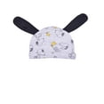 thumbnail image 2 of Peanuts Boy's Snoopy Footed Coverall Bodysuit Onesie with Hat Set, 2 of 4