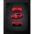 thumbnail image 2 of Rogan, Mark 19x24 Black Modern Framed Museum Art Print Titled - Chevrolet-Corvette-Z06, 2 of 5