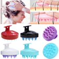 thumbnail image 2 of Cabeza de silicona para lavar el cuerpo, cuidado limpio, picazón en la raíz del cabello, masaje del cuero cabelludo, peine, cepillo de ducha, baño, Spa, champú anticaspa Deng Xun unisex, 2 of 2