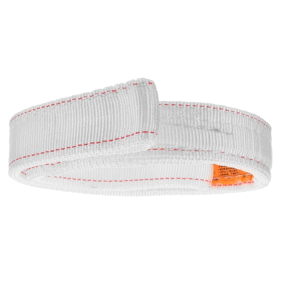 MEIBUTYUP Heavy Duty White Winch Strap for Towing Rigging and Lifting Furniture Safely