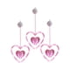 thumbnail image 2 of CaiYueKe 3 Pcs LED Curtain Lights for Bedroom Party Wedding Decoration Romantic String Lights Battery Operated Waterproof Fairy Lights Indoor Outdoor, 2 of 7