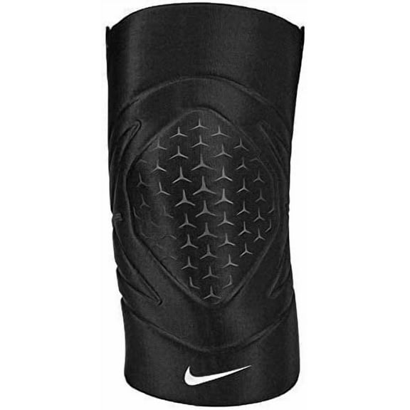 Nike Unisex-Youth Pro Closed Patella Protectors, 010 Black/White, L