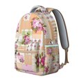 thumbnail image 2 of Pioneer Flower Backpack for School,Cute School Bag,Schoolbag with Adjustable Shoulder Straps & Padded Back,15.3"x11"x7.1"., 2 of 6