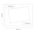 thumbnail image 4 of Portarretrato plástico con soporte dual vertical, 4 of 4