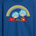 thumbnail image 3 of The Cat in the Hat - Thing 1 2 Rainbow - Men's Long Sleeve T-Shirt, 3 of 5