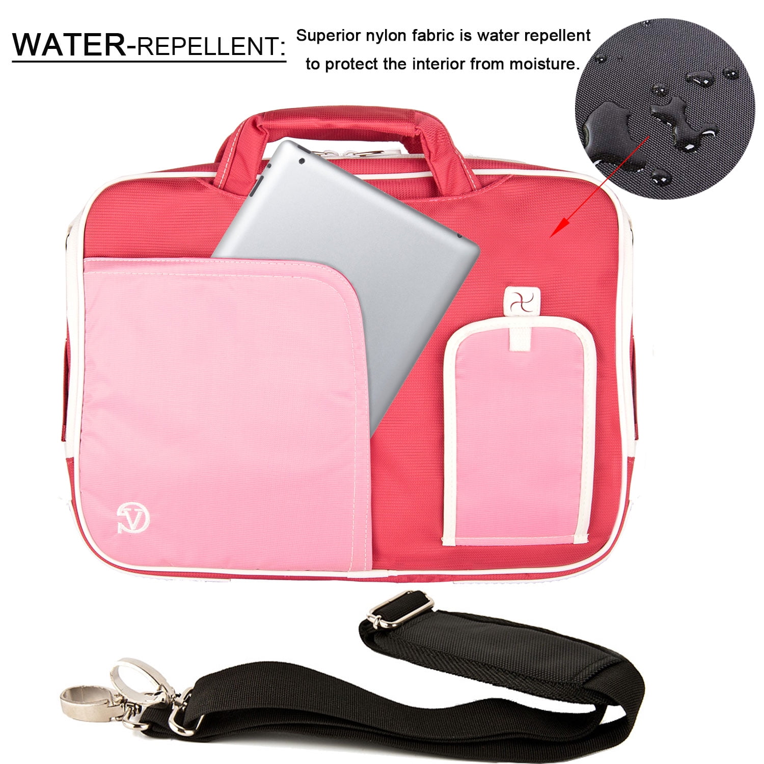 Laptop Shoulder Bag 13 13.3 Inch Messenger Bag Business Travel Briefcase Sleeve Carrying Case for MacBook Air Pro Surface Book Notebook Chromebook Men and Women