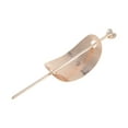 thumbnail image 4 of Unique Bargains 1 Pc Hair Chopstick Semicircle Hair Hairpin for Women Rose Gold Tone, 4 of 5