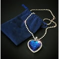 thumbnail image 2 of Ocean Heart Blue Love Pendant Necklace Clever, 2 of 2